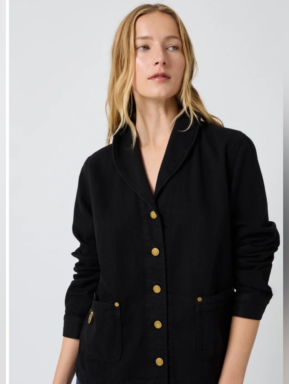 The Only Jane Trip Jacket in Jet Color
